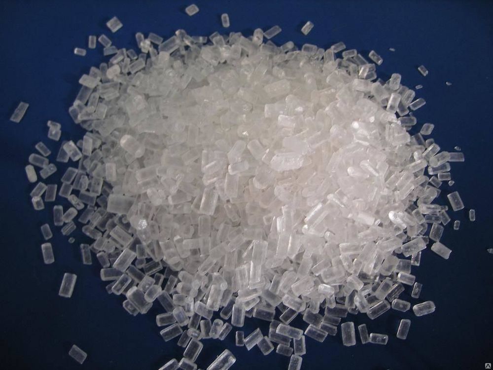 Натрий тиосульфат фото (гипосульфит) кристаллический, фасовка 25 кг