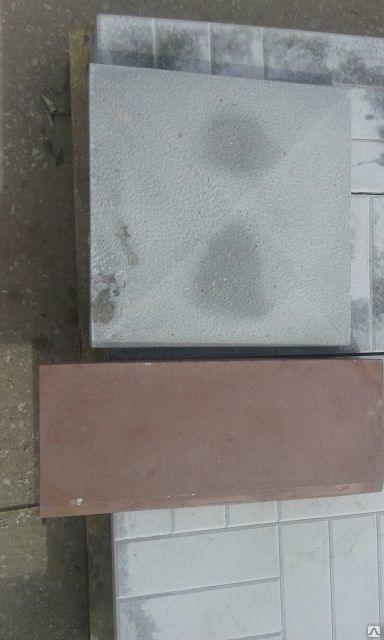 Колпак на столб 490х490 (коричневый) бетонный плитка для заборов вибролить