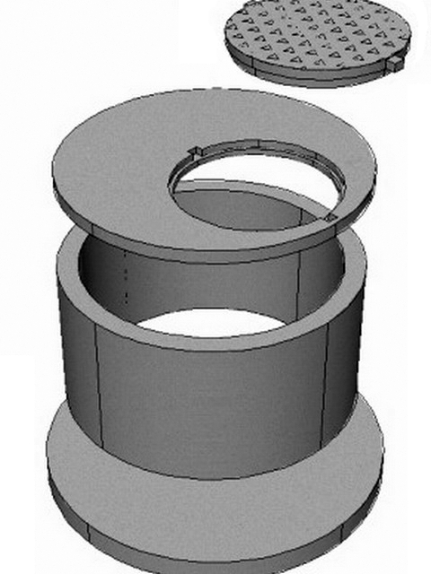 Купить железобетонные кольца водопровода и канализации КС, КО. Цена, размеры, характеристики | ПТЖБ