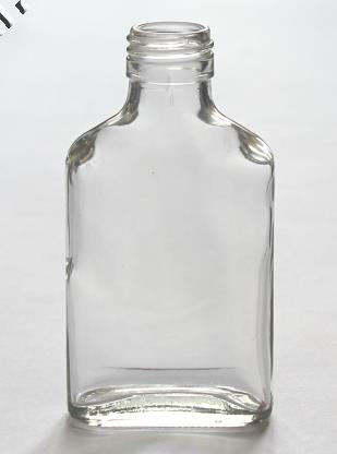 Бутылка стеклянная 0,1 л фляга винтовая