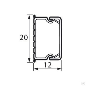 Кабель канал 80x40 белый ta g in liner 01781