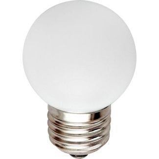 Лампа светодиодная LED 1вт Е27 белый шар LB-37 5LED Feron