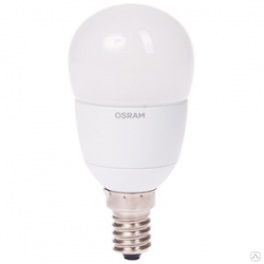 Лампа светодиодная LED 5,4Вт Е14 LS CLP40 тепло-белый матовый шар Osram 