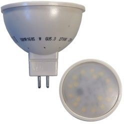Лампа светодиодная LED 7вт 230в GU5.3 белый Saffit