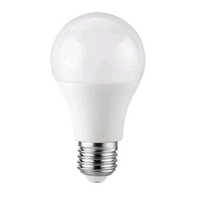 Лампа светодиодная LED 7вт E27 теплый матовая свеча Saffit