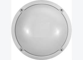 Светильник светодиодный ДБП-12w 4000К круглый пластик IP65 белый Онлайт