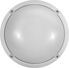 Светильник светодиодный ДБП-7w 4000К круглый пластик IP65 белый Онлайт