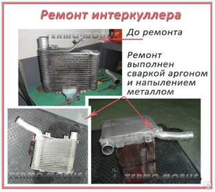 Ремонт радиаторов отопителя легковых автомобилей