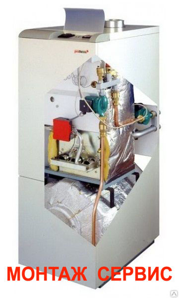 Чугунный газовый двухконтурный котел Protherm Медведь 20KLZ (17 кВт)