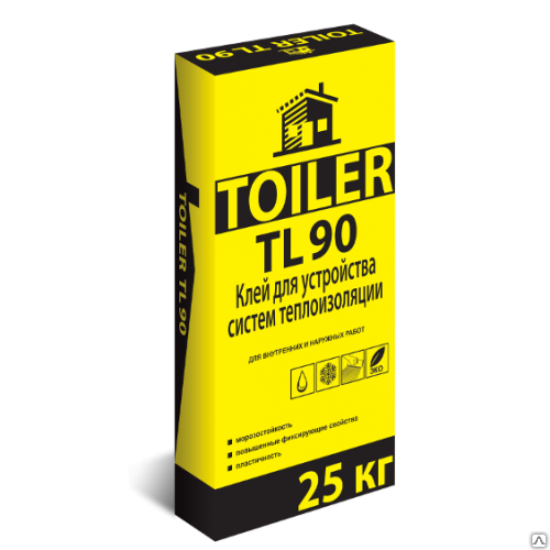 Клеевая армировочная смесь TOILER TL 90, 25 кг