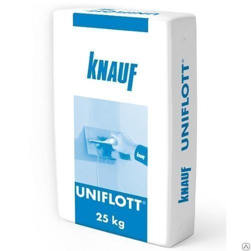 Шпаклевка гипсовая КНАУФ Унифлот, 25 кг