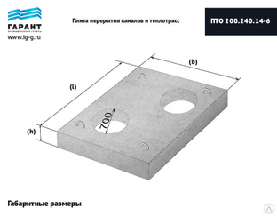 Плиты перекрытия каналов пт