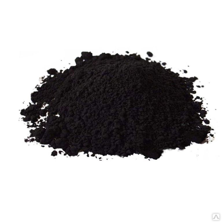Пигмент (краситель) чёрный для бетона и плитки (750,722) железоокисный .