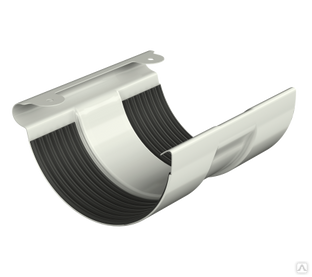 Соединитель желоба графитно-серый 125 мм 