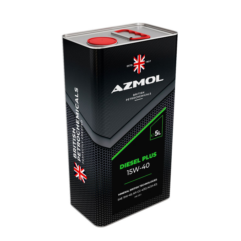 Моторное масло AZMOL Diesel Plus 15W-40 API CG-4/SJ; ACEA E2 канистра 5л