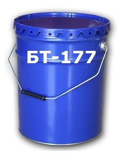 Краска БТ-177 универсальная серебристая ( 25 кг)