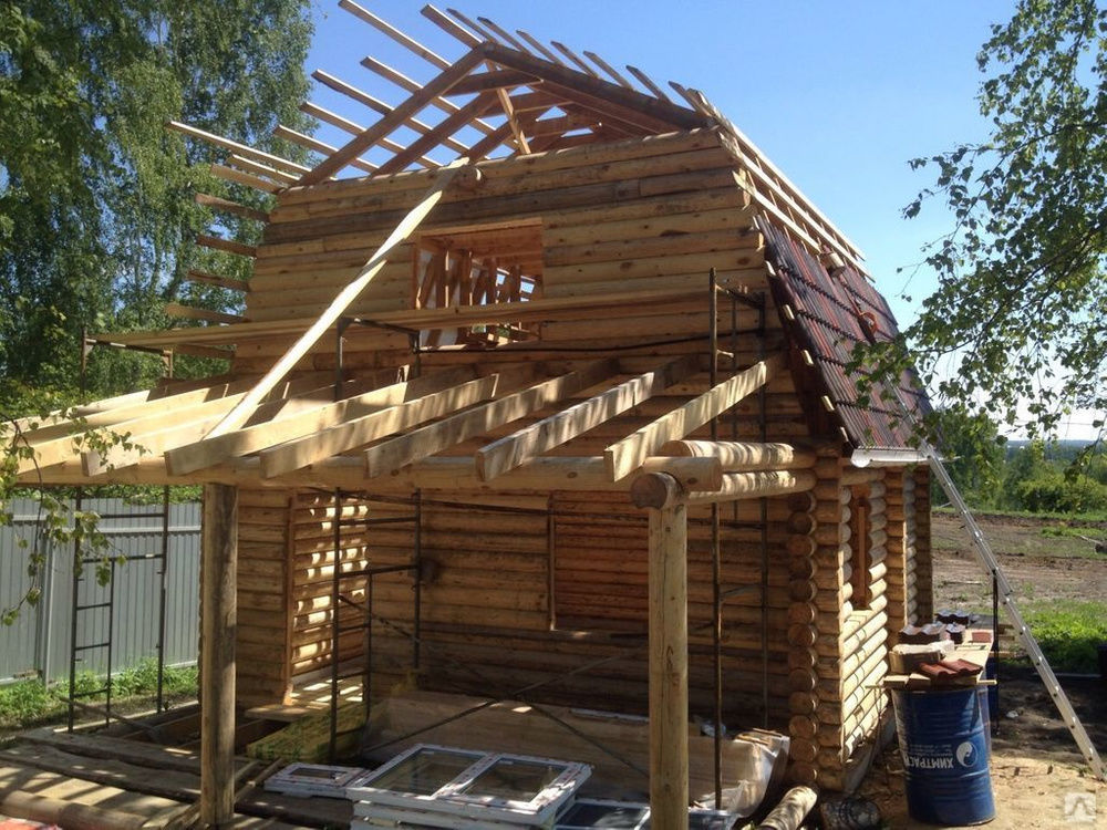 Строительство деревянного дома на заказ
