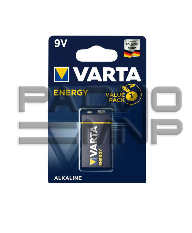 Элемент питания 6LR61 Varta Energy (крона) BL-1