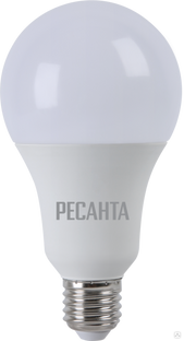 Лампа светодиодная РЕСАНТА LL-R-A80-20W-230-4K-E27 Ресанта 