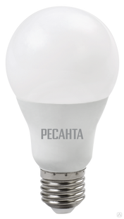 Лампа светодиодная РЕСАНТА LL-R-A65-15W-230-4K-E27 Ресанта 
