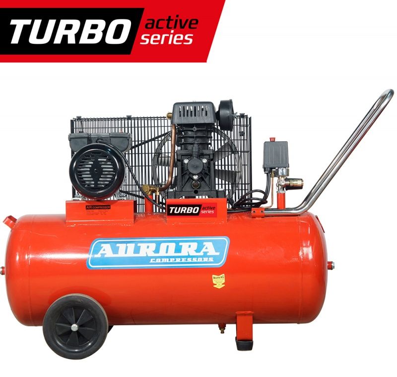 Компрессор Aurora STORM-100 TURBO active series ременной привод