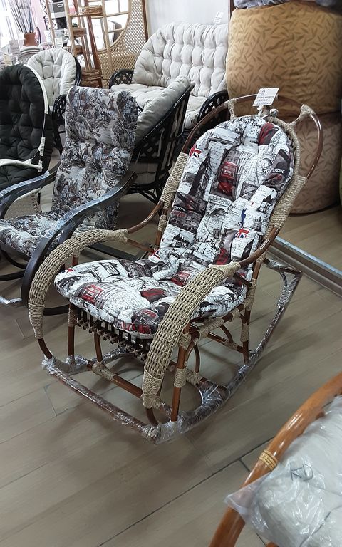 Кресло-качалка Красавица SG Lux лоза