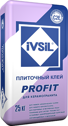 Клей для деформационных оснований Ivsil Profit 25 кг
