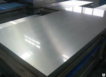 Лист стальной холоднокатаный AISI 304 зеркальный в пленке 0.5х1250х2500