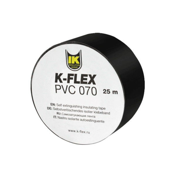 Лента PVC K-flex 38-25 AT 070 black