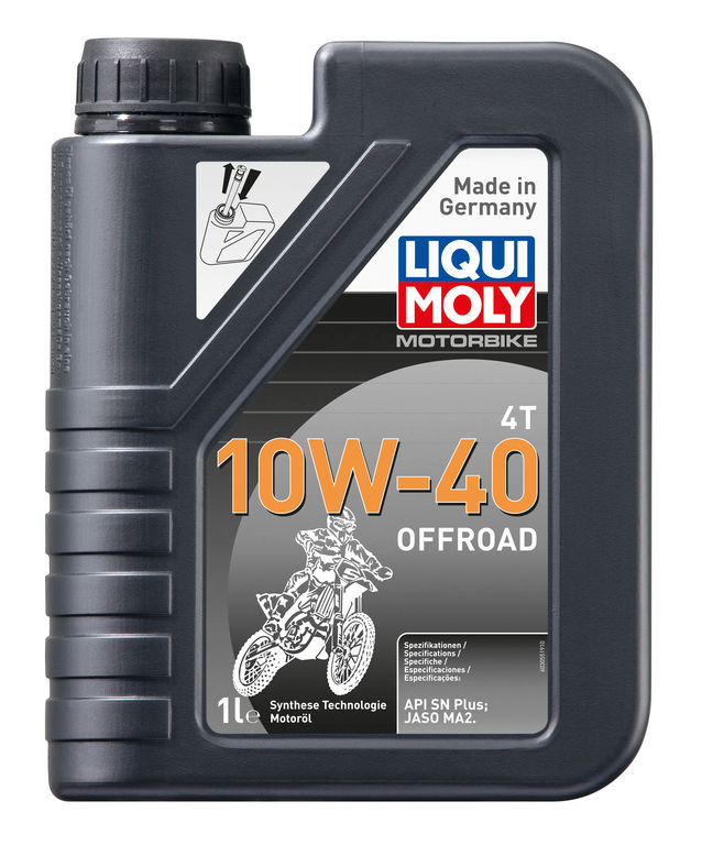 Масло моторное LIQUI MOLY Motorbike 4T Offroad 10W-40 (1 л)