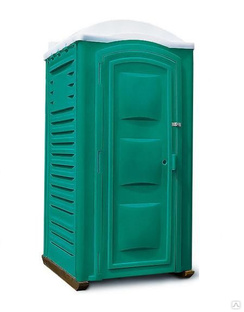 Туалетные кабины "Стандарт" зеленого цвета #1