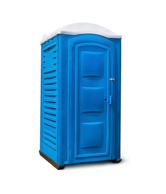 Туалетные кабины "Стандарт" синего цвета