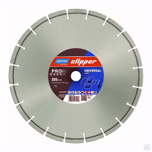 Алмазный диск NORTON CLIPPER PRO UNIVERSAL laser 350x25.4 
