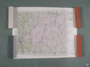 Карта России 1958 год. СССР #1