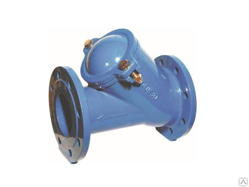 Клапан обратный Dendor 012F Dn500 шаровой, для канализации
