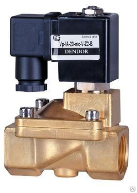 Клапан соленоидный Dendor Vp DnVp-IA-15-n/c-V-Z2-B непрямого действия