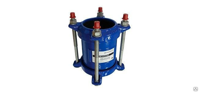 Муфта универсальная чугунная Ду(d N)150 (157-182) d end or RC-U13 ...