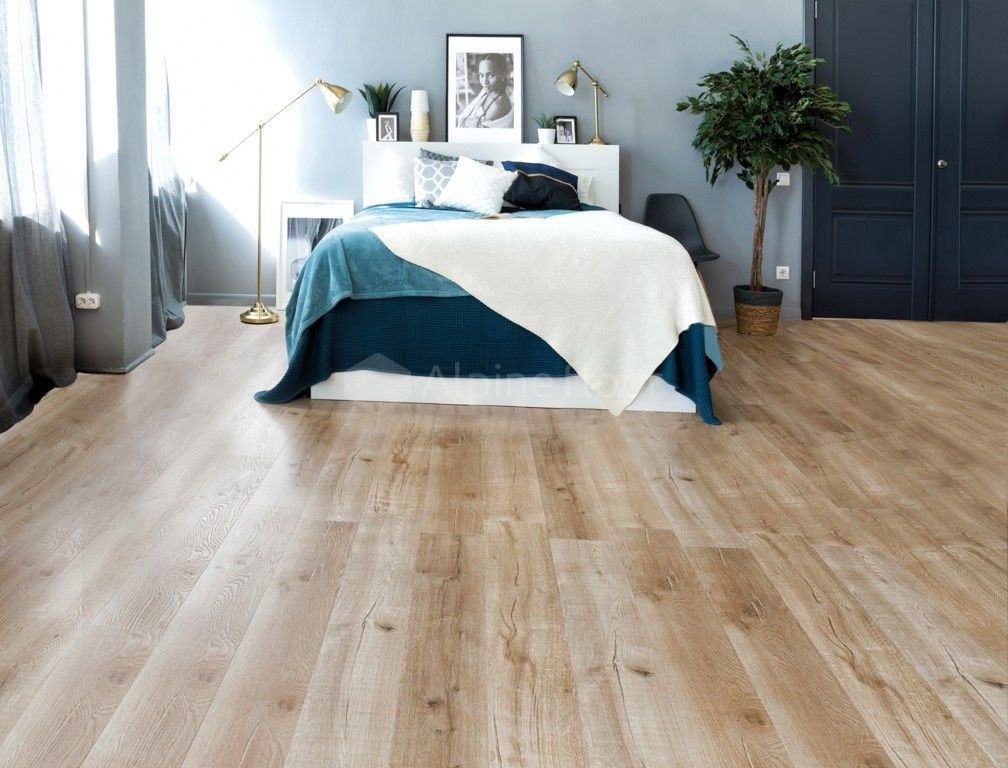 Ламинат SPC Alpine Floor Real Wood Дуб Натуральный ЕСО2-5 водостойкий