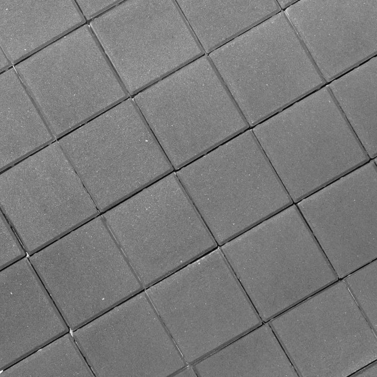 Квадрат 10х10 (темно-серая) плитка тротуарная вибропрессованная ВАН толщина 6 см