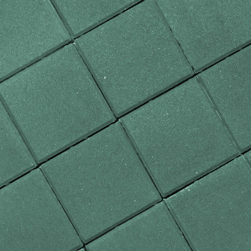 Квадрат 20х20 (зеленая) плитка тротуарная вибропрессованная ВАН толщина 6 см