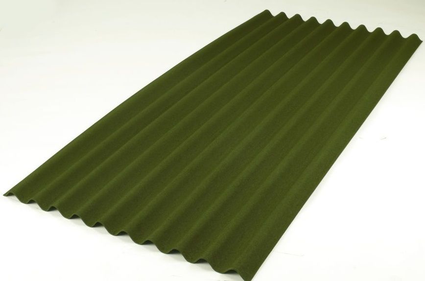 Ондулин Smart лист Зеленый (1950х960мм) Onduline 16895