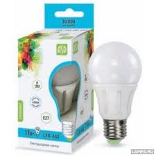 Лампа светодиодная LED-A60-standard E27 11 Вт 4000 К белая 990 Лм ASD 4690612001715