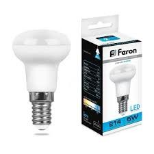 Лампа светодиодная LED зеркальная Е14 7 Вт R50 дневной LB-450 Feron 25515