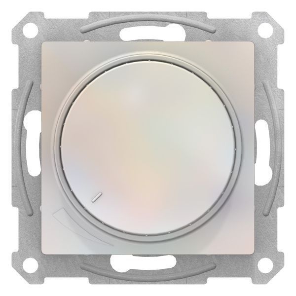 Механизм светорегулятора (диммера) ATLAS DESIGN поворотно-нажимной 630Вт жемчуг SchE ATN000436