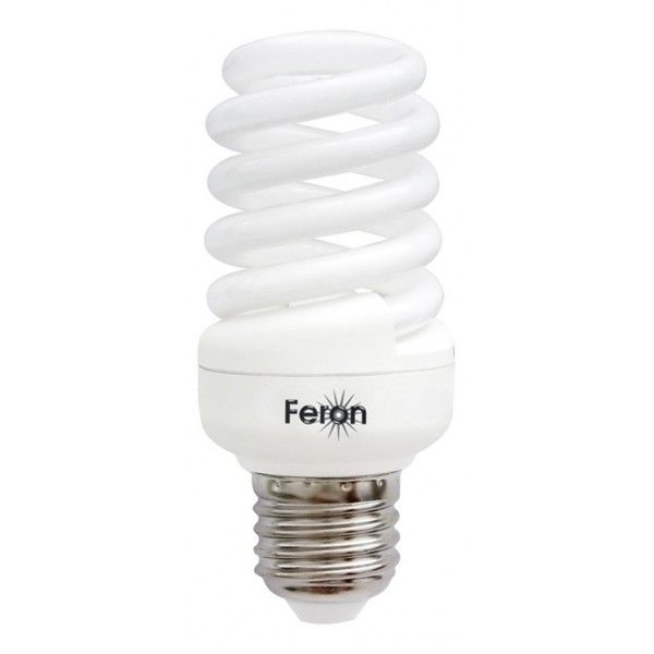 Лампа энергосберегающая КЛЛ 20/840 Е27 D45х105 спираль (ELT19) FERON ELT19 04746