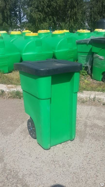 Контейнер мусорный пластиковый 240 л