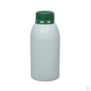 Бутылка полиэтиленовая с пробкой 0,5-57 натуральная 74x170 мм d-40 