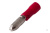 Разъем штекерный изолированный красный, штекер 4 мм 0.5-1.5 кв. мм. (РШи-п 1.5-4/РШИп 1,25-4) "Rexant" 1