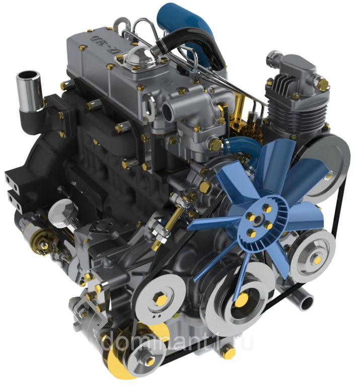 Трёхцилиндровый двигатель MMZ-3LD