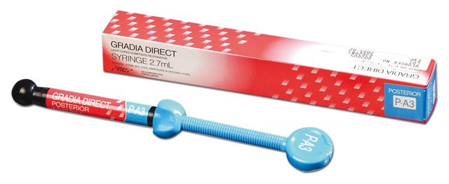 Материал светоотверждаемый микрофильный GC Gradia Direct (Syringe) ANTERIOR A2